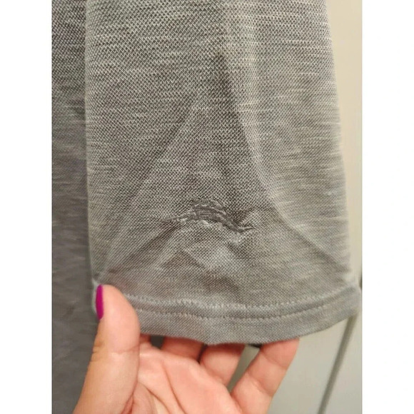 Tommy Bahama Tee Shirt Men’s Embroidered Logo Preppy Casual Slate Blue Sz L - Picture 2 of 7